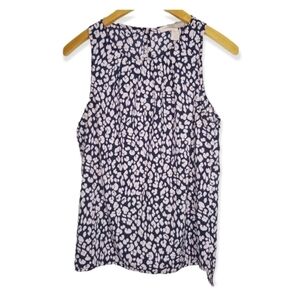 Forever 21 Contemporary Floral Sleeveless Blouse Size M